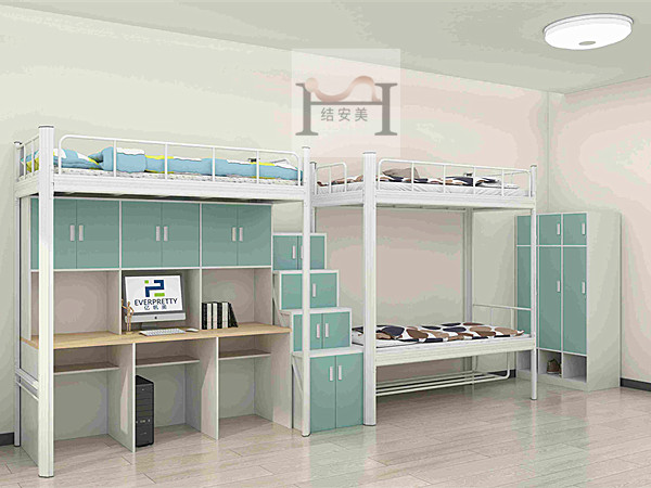 上床下桌学生床