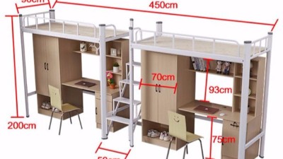 东莞校用公寓床定制685套出货了